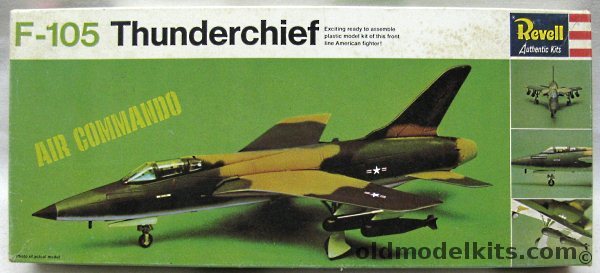 Revell 1/75 Republic F-105B Thunderchief  - 'Air Commando' Issue, H231 plastic model kit